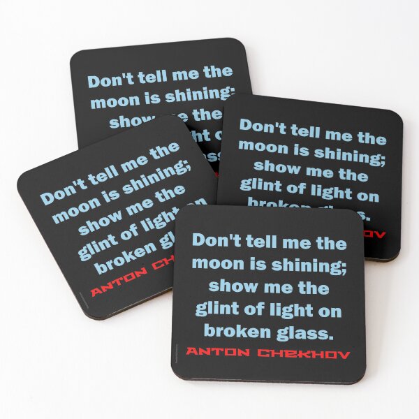 Item preview, Don't Tell Me The Moon Is Shining - Chekhov designed and sold by CrankyOldDude.