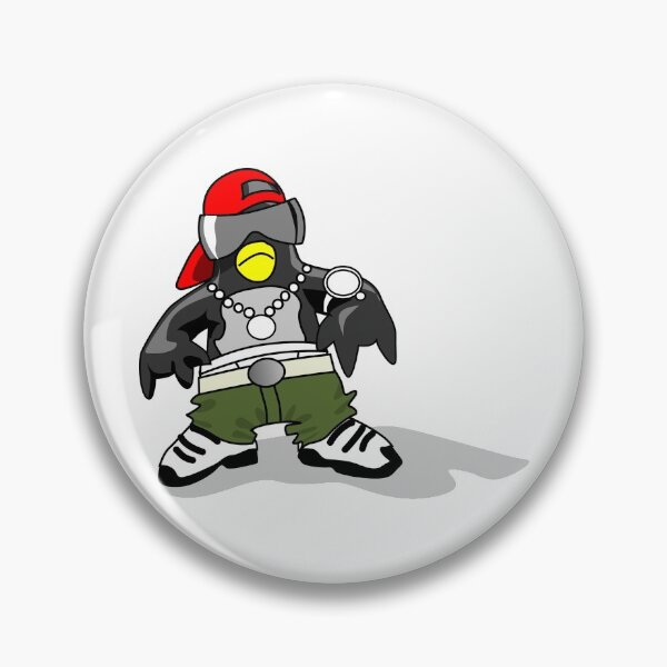 Item preview, Hip Hipster Penguin designed and sold by jolly3434.