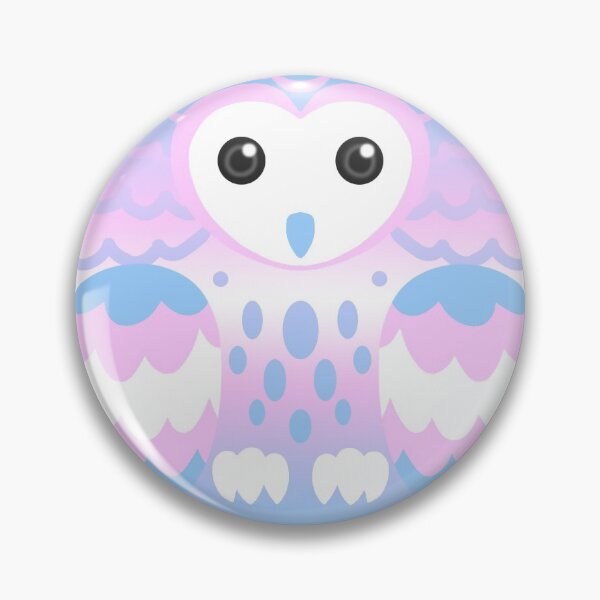 Item preview, Transgender Pride Owl designed and sold by FurvaNoctua.