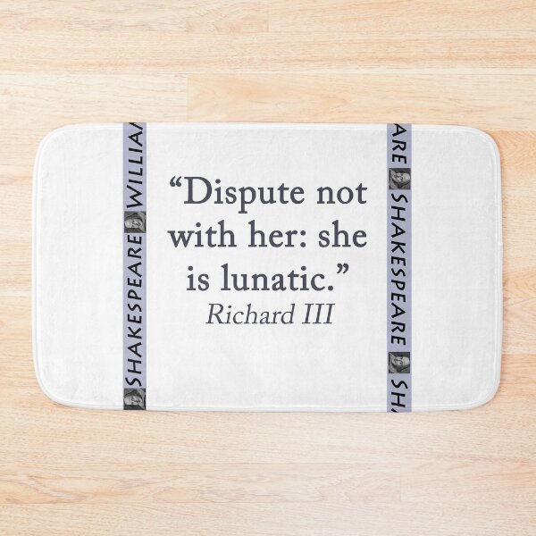 Item preview, Dispute Not With Her - Shakespeare designed and sold by CrankyOldDude.