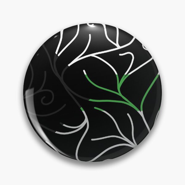 Item preview, Black Velvet, Demiromantic Flag Vines designed and sold by StephOBrien.