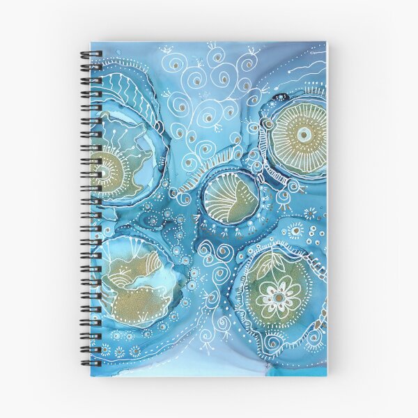 Item preview, Blue Doodled Bubbles designed and sold by marge080808.