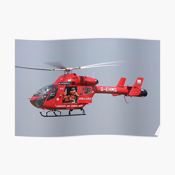Londons air ambulance Poster