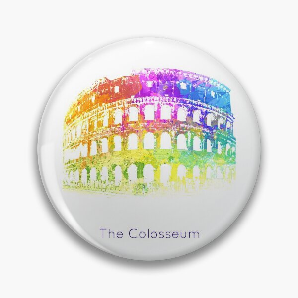 Item preview, The Colosseum - Colourful Skyline designed and sold by SeraphineArts.