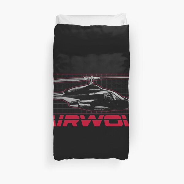 Airwolf Duvet Cover