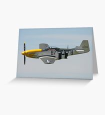 P51 Mustang Greeting Card