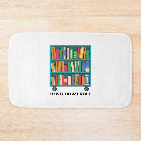 Item preview, Funny Nerdy This Is How I Roll Librarian Bookworm print designed and sold by jakehughes2015.