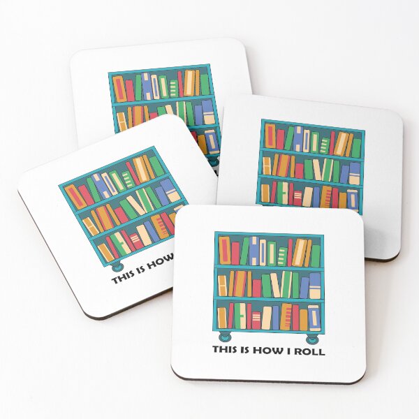 Item preview, Funny Nerdy This Is How I Roll Librarian Bookworm print designed and sold by jakehughes2015.