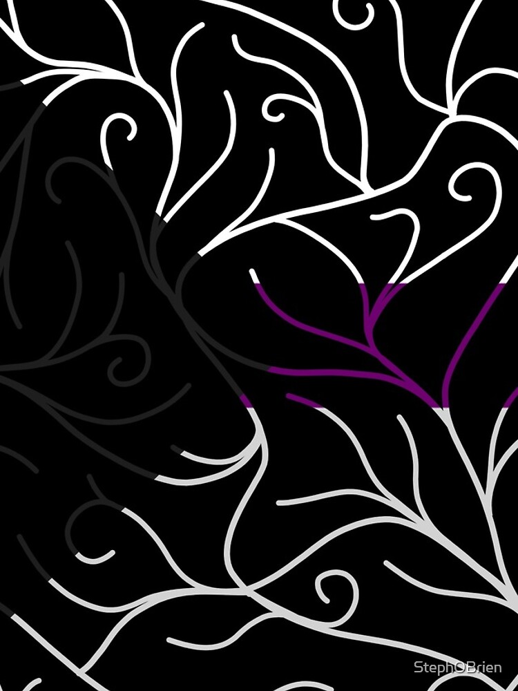 Black Velvet, Demisexual Flag Vines by StephOBrien