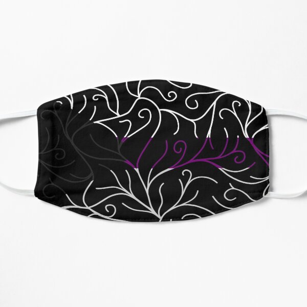 Black Velvet, Demisexual Flag Vines Mask