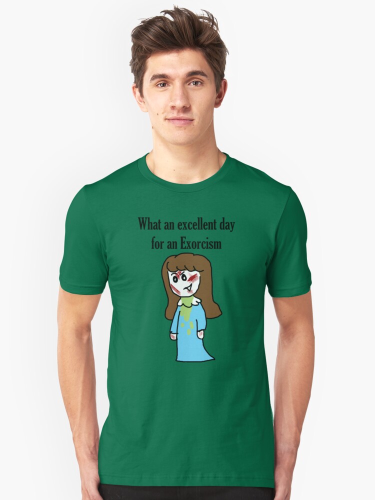 What an excellent day for an exorcism Tee The Exorcist T-Shirt Horror Tee