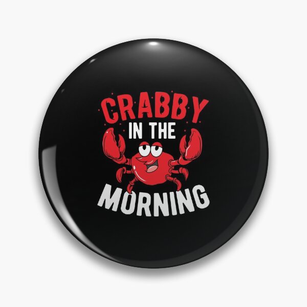 Artikelvorschau, Funny Crabby In The Morning Grumpy Mood Gift entworfen und verkauft von haselshirt.