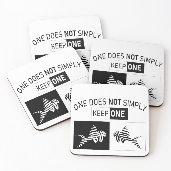 Item preview, L046 Zebra Pleco Ownership Creed designed and sold by GFishy.