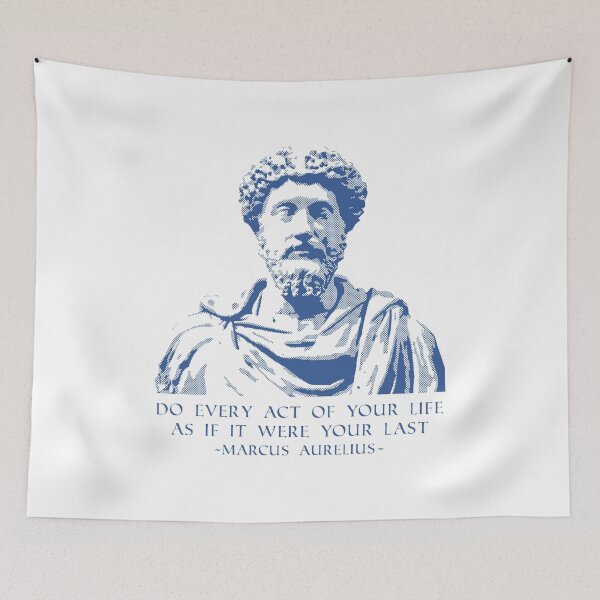 Item preview, Philosophy Quote Stoic Sayings Marcus Aurelius graphic designed and sold by jakehughes2015.