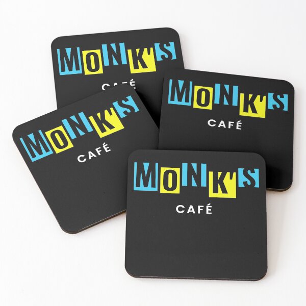 Item preview, Monk's Cafe Logo (White) designed and sold by Everyday Designs.