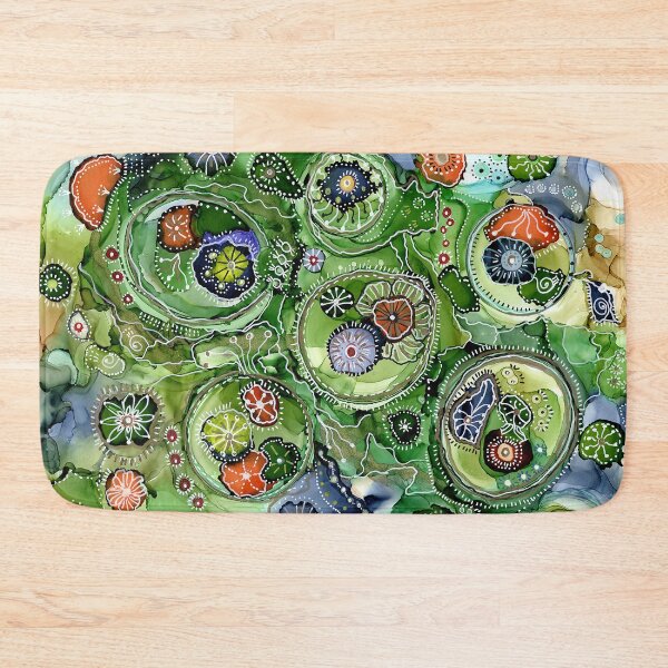Item preview, Doodled Green Bubbles designed and sold by marge080808.