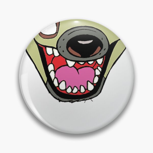 Item preview, Ed Hyena Face mask designed and sold by ProfCatPardus.