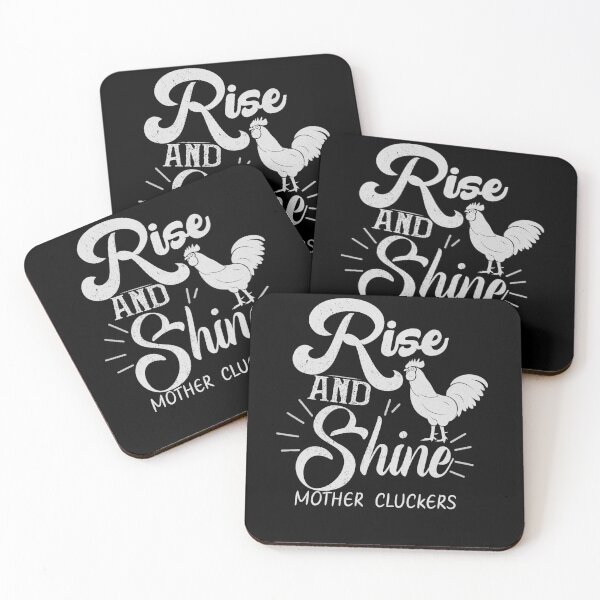 Item preview, Funny Rise and Shine gift Mother Cluckers t shirt designed and sold by mohmmed22.