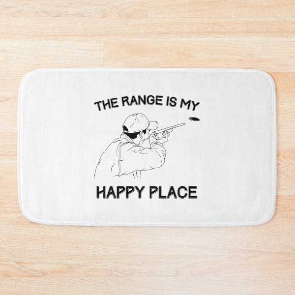 Item preview, Funny The Range Is My Happy Place Gun Lover graphic designed and sold by jakehughes2015.