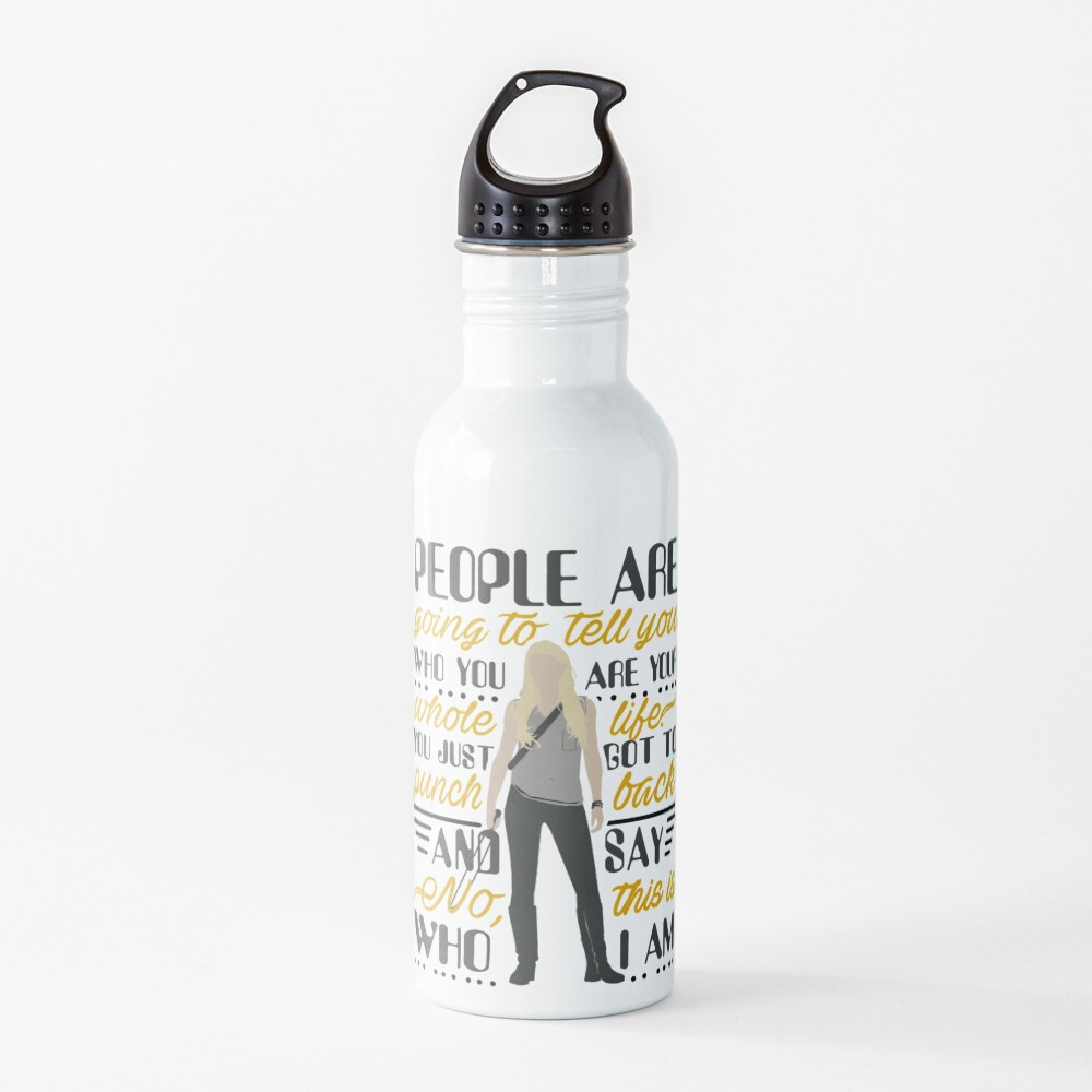 People are going to tell you... Quote Water Bottle