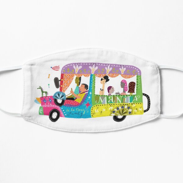 The Philippine jeepney illustrated by Robert Alejandro Mask