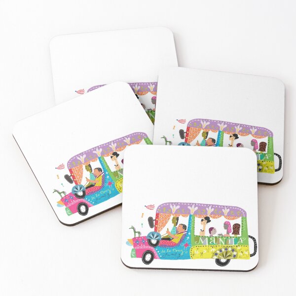 Item preview, The Philippine jeepney illustrated by Robert Alejandro designed and sold by papemelroti.