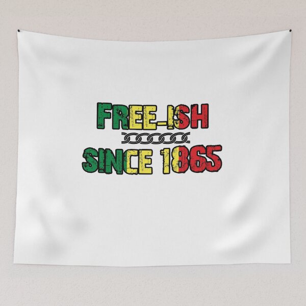 Item preview, Free-ish since 1865 Black Pride Flag Black History Month Gifts For Men Women  designed and sold by Akmloza.
