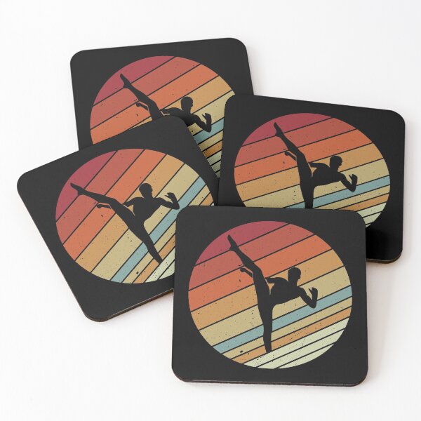 Item preview, Retro Vinatge Style Martial Arts Kickboxing designed and sold by Orange Pieces.