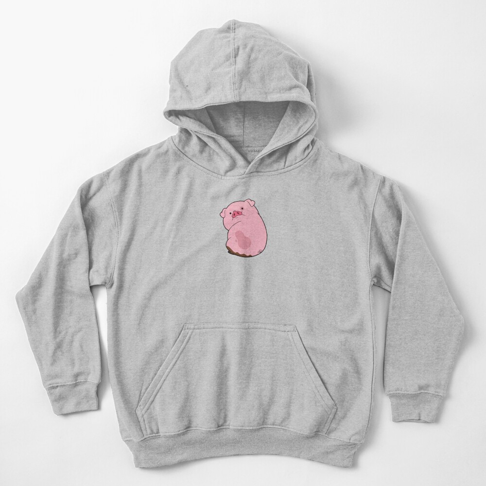 Waddles - Gravity Falls (the pig) Kids Pullover Hoodie