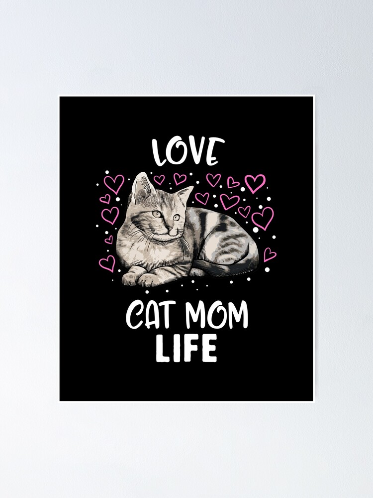 cat mom life
