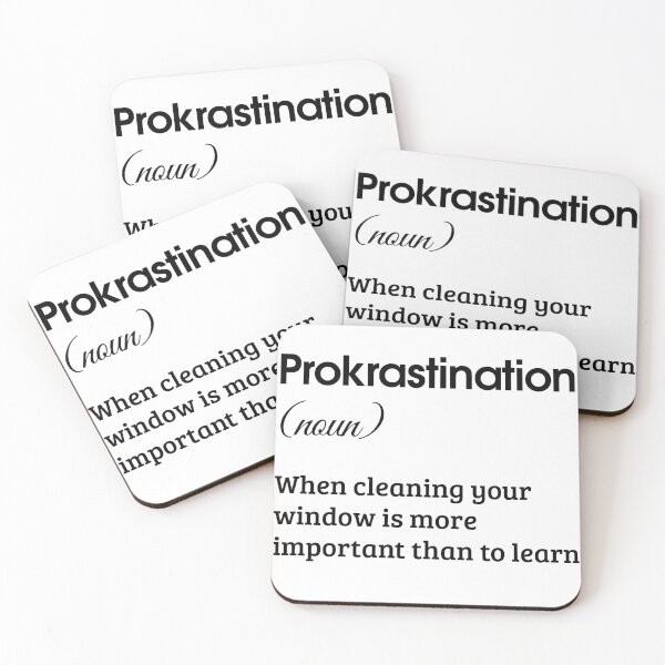 Item preview, Procrastination designed and sold by Schmuddelshirt.