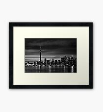 TO in B&W Framed Print