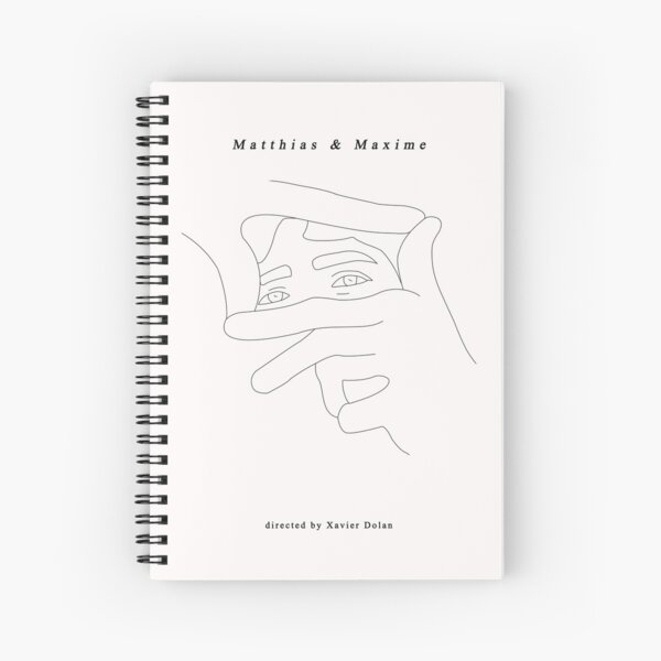 Matthias & Maxime directed by Xavier Dolan Spiral Notebook