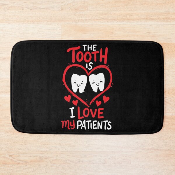 Item preview, The Tooth Is I Love My Patients Valentines Dentist designed and sold by haselshirt.