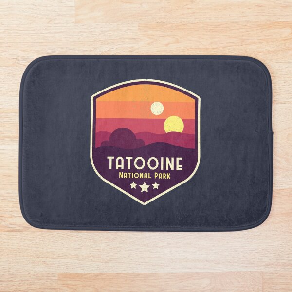 Tatooine National Park Emblem Bath Mat