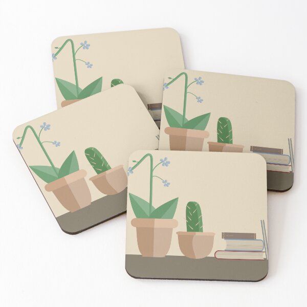 Item preview, plants and books lineup designed and sold by danielyoung.