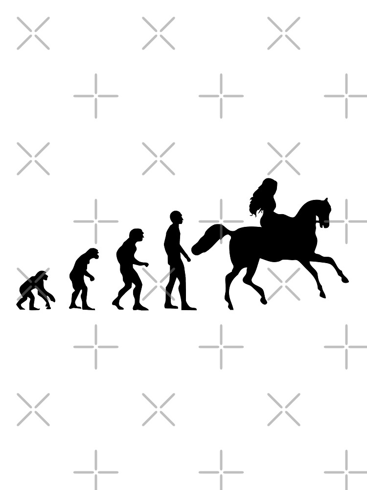 Thumbnail 3 of 3, Scarf, Evolution Riding - Horse - Rider designed and sold by AndiHK.
