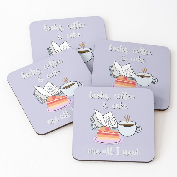 Item preview, Books, Coffee & Cake are all I need designed and sold by zoeelizabeth209.