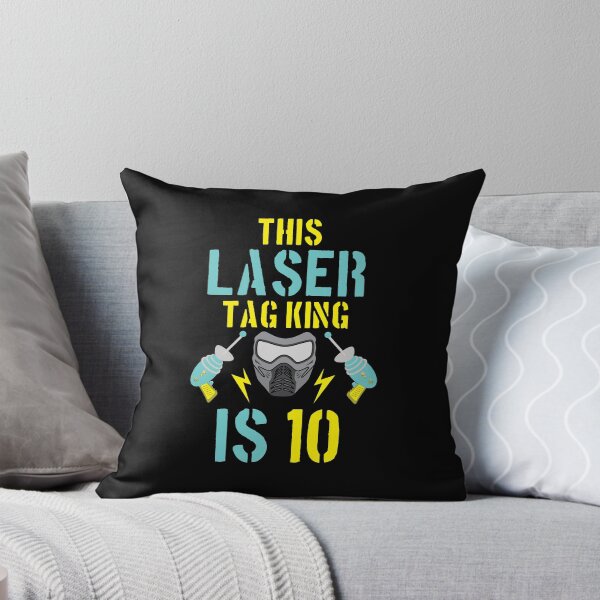 Item preview, This Laser Tag King Is 10 10th Birthday Recreational Gift designed and sold by haselshirt.