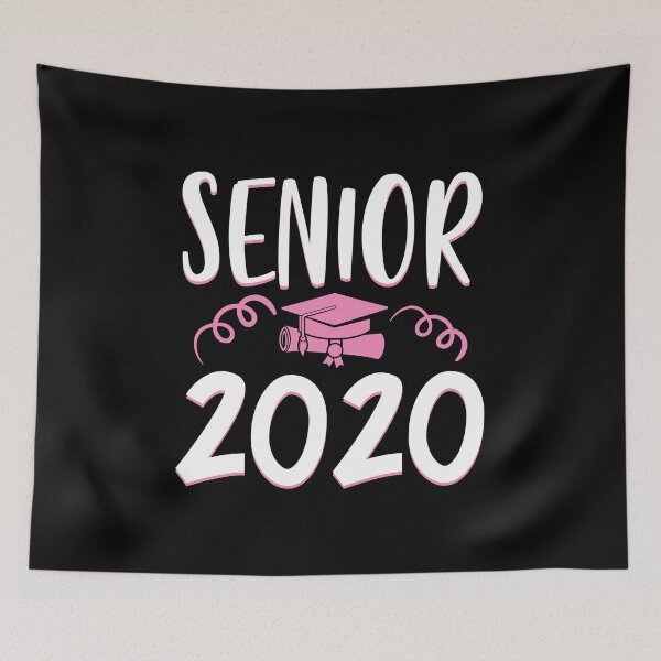 Item preview, Senior 2020 Graduation Graduate Hat Pink Tassel Gift designed and sold by haselshirt.
