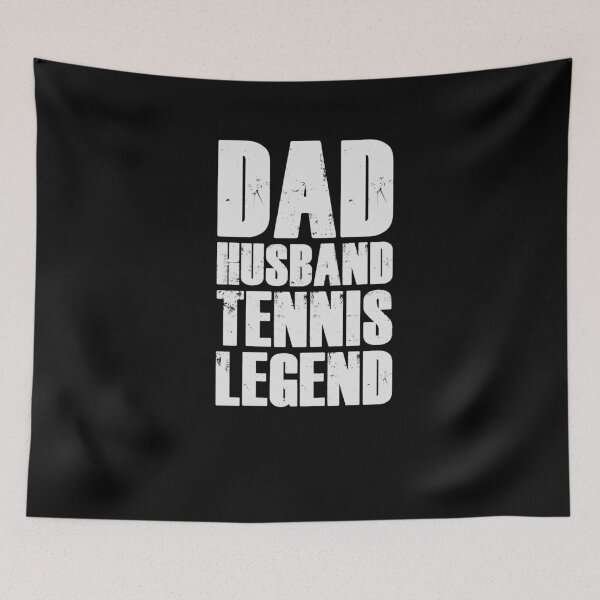 Item preview, Awesome father, husband, tennis legend design, tennis player fan designed and sold by surfingfun.