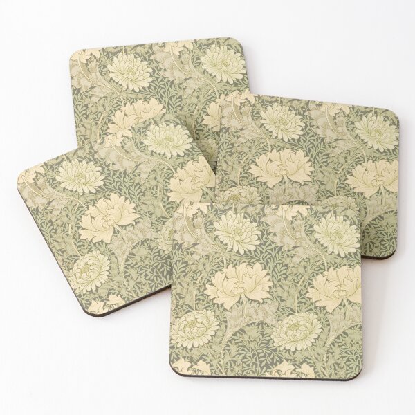 Item preview, William Morris Vintage Chrysanthemum Print, 1877 designed and sold by Vintage Wall Art.