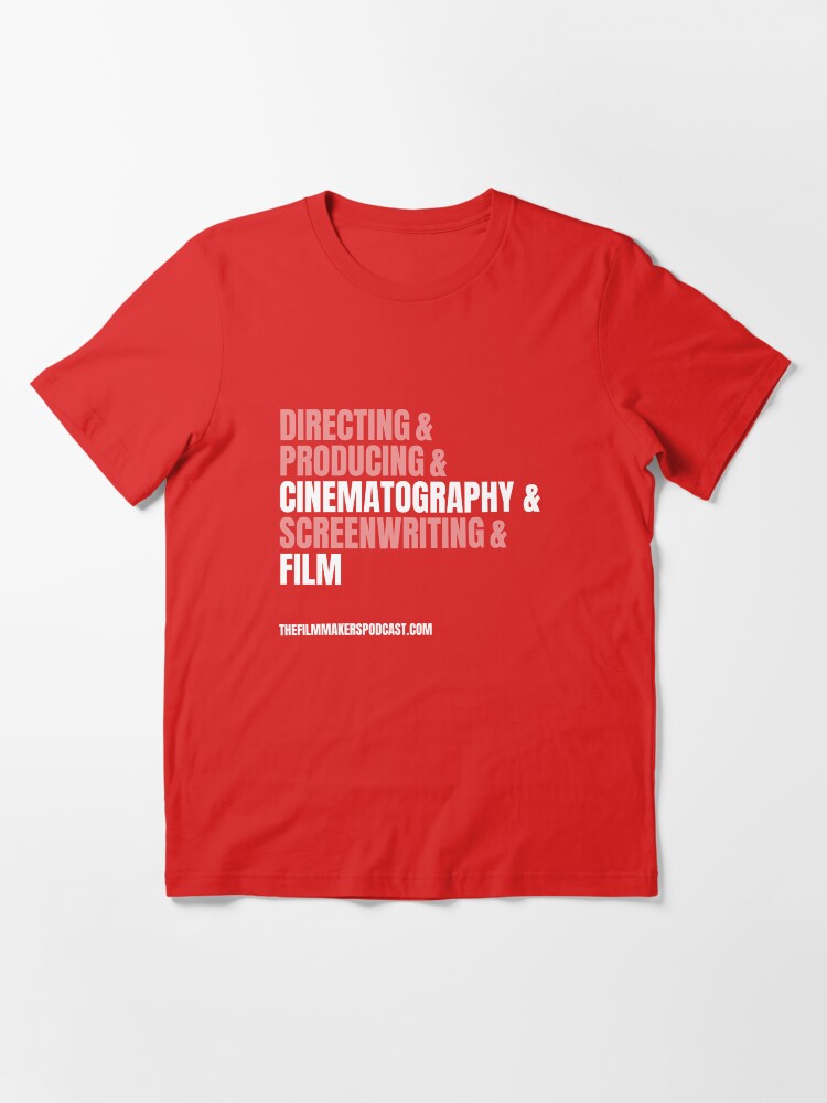 Alternate view of Cinematography and Film Essential T-Shirt
