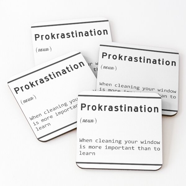 Item preview, Procrastination designed and sold by Schmuddelshirt.
