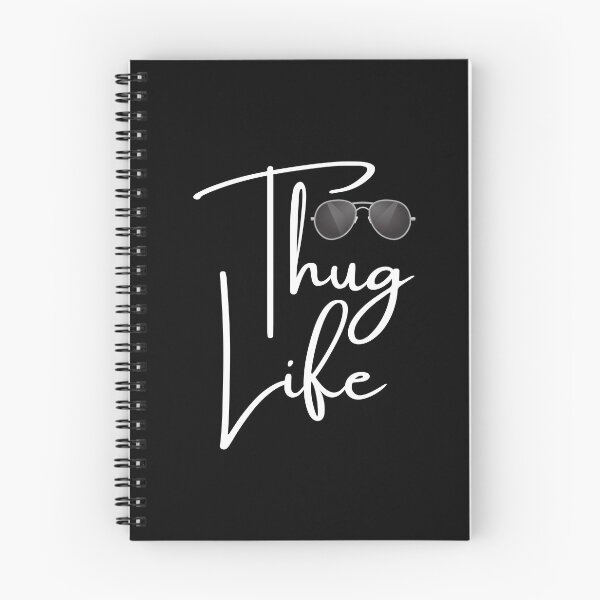 Item preview, Thug Life in Black and White designed and sold by ItsNikkiArts.