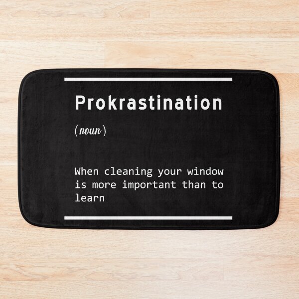 Item preview,  Procrastination designed and sold by Schmuddelshirt.