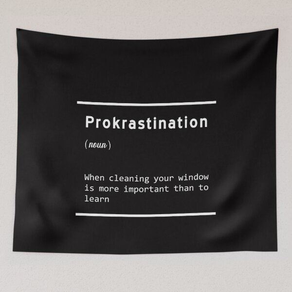 Item preview,  Procrastination designed and sold by Schmuddelshirt.