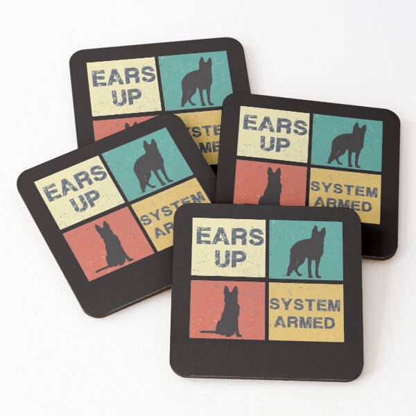 Item preview,  Funny  ears up system armed gift  shepherd dog vintage  t shirt designed and sold by mohmmed22.