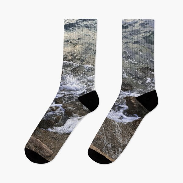 Item preview, Blue Waves Rocks Sea  designed and sold by JustCreativity.