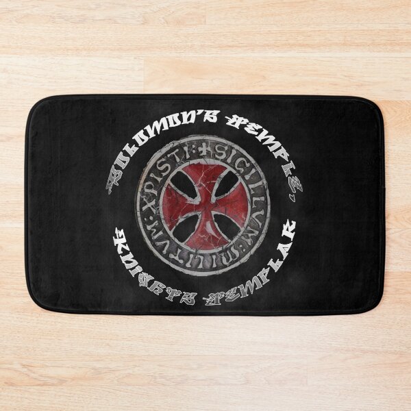 Item preview, Templar Cross Seal Distressed Medieval Warrior Sword Knights Templar  designed and sold by TopTeeShop.